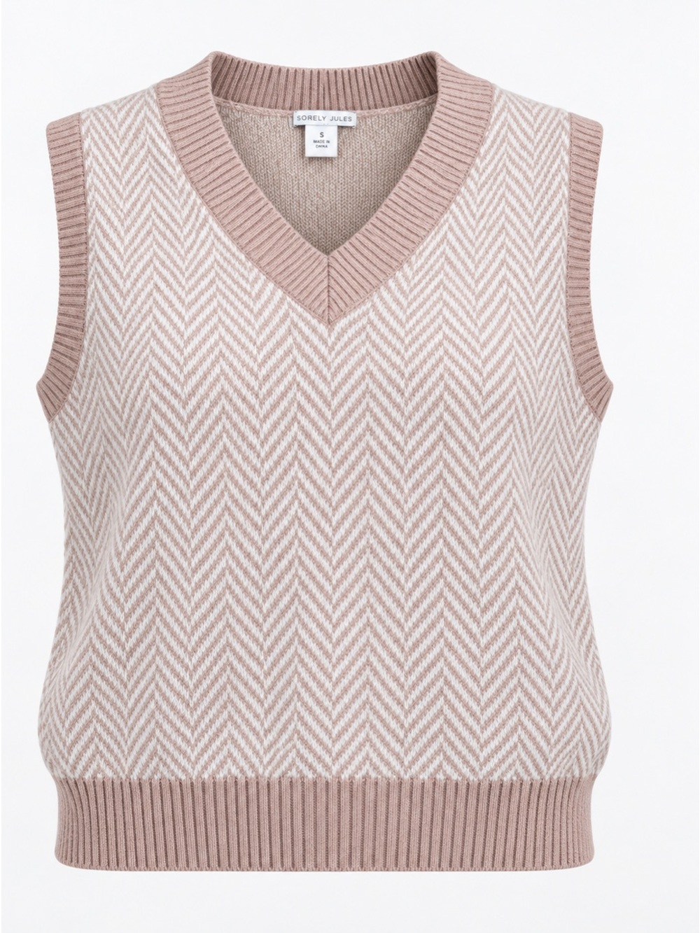 EUC Sz S Sincerly Jules V-Neck Sweater Vest